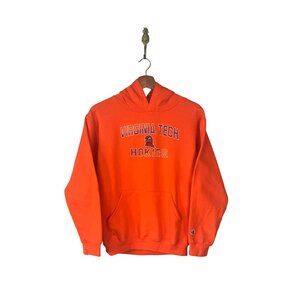 Champion Authentic Virginia Tech Hokies Youth Hoodie Pullover YL 10-12 Orange